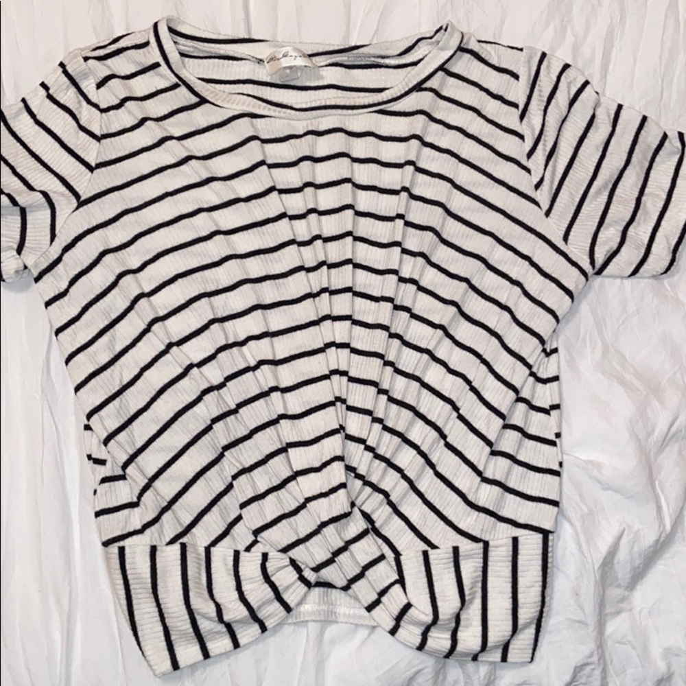 Stripped crop top